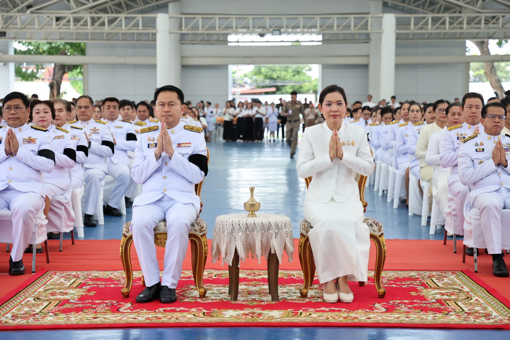 title - วันพุธที่ 12 สิงหาคม 2569 นายประเสริฐ กาญจนเกียรติกุล ปฏิรูปที่ดินจังหวัดบุรีรัมย์ มอบหมายให้ นางสาวมณฑิรา ปานคง ผู้อำนวยการกลุ่มการเงินบัญชีและจัดเก็บผลประโยชน์ พร้อมด้วยเจ้าหน้าที่ ส.ป.ก.บุรีรัมย์ ร่วมกิจกรรมวันคล้ายวันพระราชสมภพสมเด็จพระนางเจ้าสิริกิติ์พระบรมราชินีนาถ พระบรมราชชนนีพันปีหลวง และวันแม่แห่งชาติ จังหวัดบุรีรัมย์