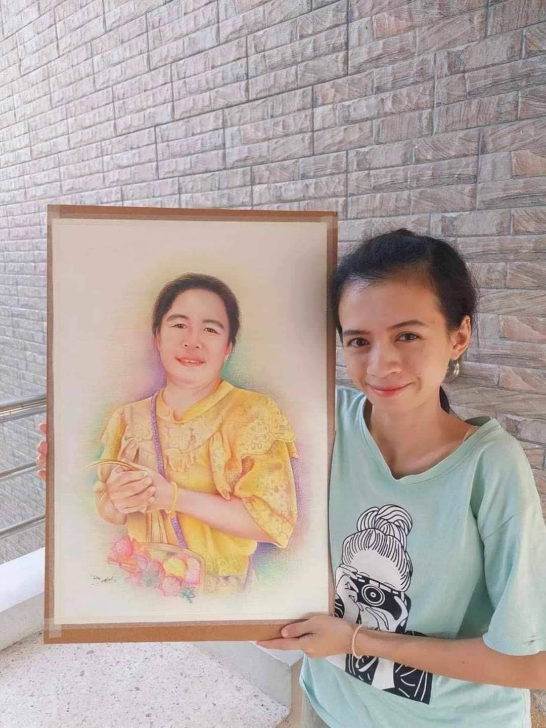 ประชาสัมพันธ์ผลงานศิษย์เก่า ศพส. แผนกช่างวาดภาพสีน้ำมัน รุ่นที่ 83