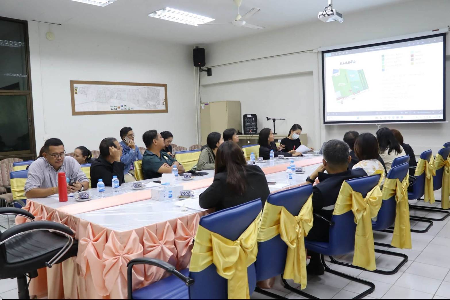 สำนักแผนงานและโครงการพิเศษ กระทรวงเกษตรและสหกรณ์ ประชุมหารือการจัดโครงการจิตอาสาพัฒนาด้านการเกษตร กระทรวงเกษตรและสหกรณ์ ณ ศูนย์ส่งเสริมและพัฒนาอาชีพเสริมนอกภาคการเกษตร