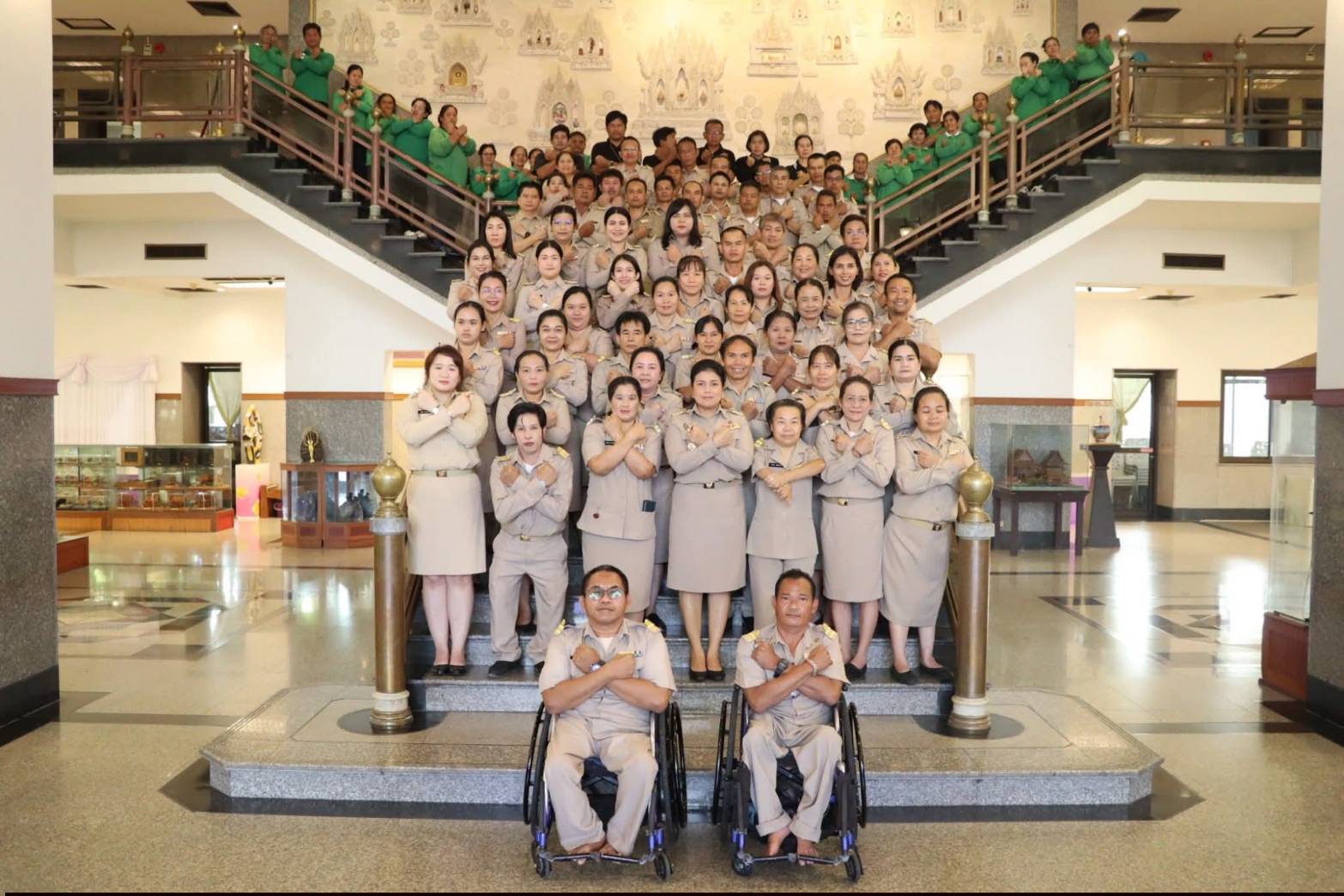 ศูนย์ส่งเสริมและพัฒนาอาชีพเสริมนอกภาคการเกษตร (ศพส.) ประกาศเจตนารมณ์องค์กรคุณธรรม ประจำปีงบประมาณ 2569