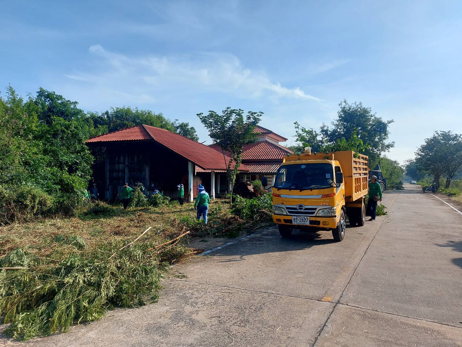 Big Cleaning Day อาคารแผนกเครื่องจักรกลเกษตร, อาคาร 16, อาคาร 17, โรงสีข้าว และพื้นที่บริเวณโดยรอบ