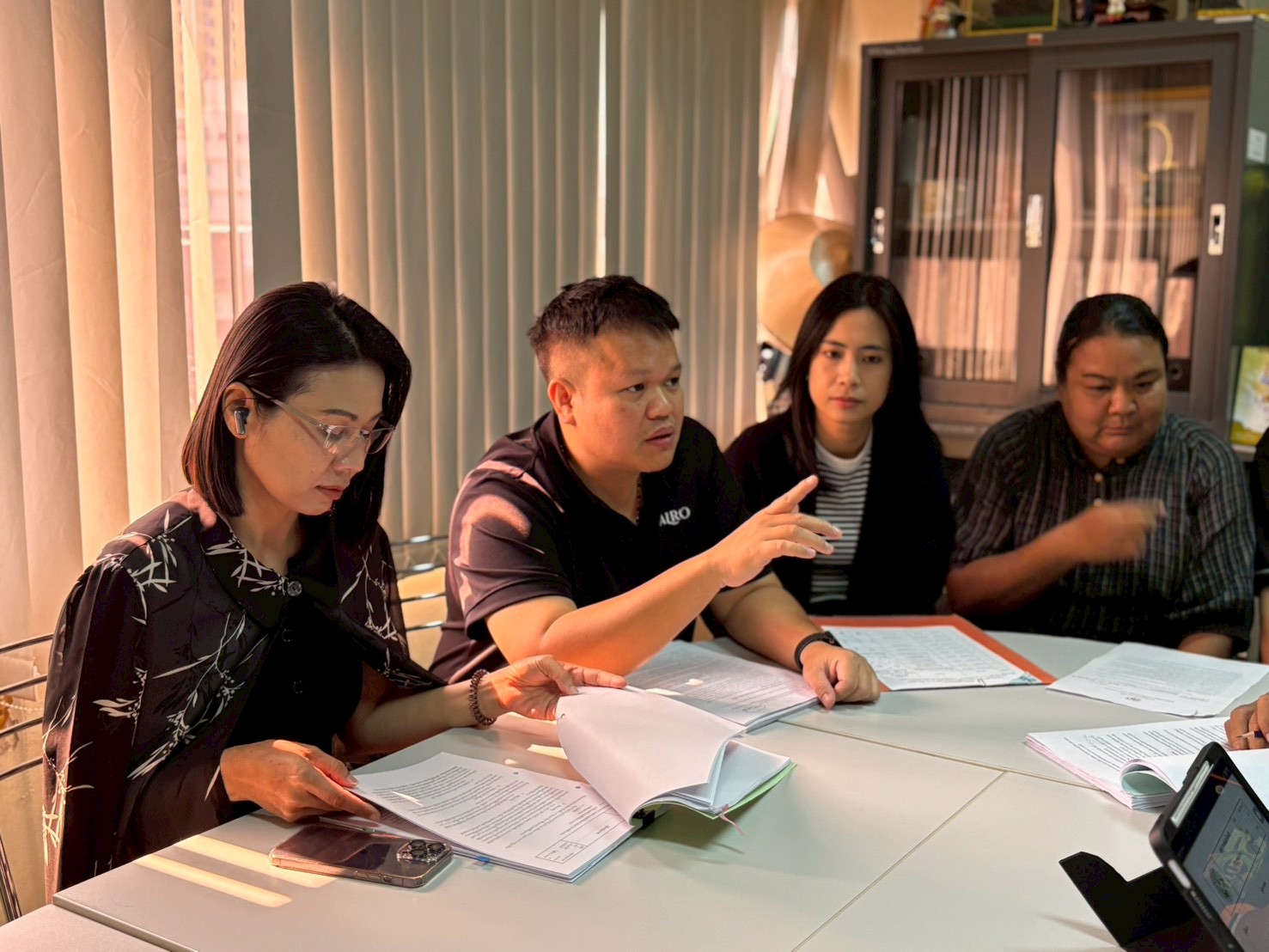 ประชุมชี้แจงแนวทางการแก้ไขข้อบกพร่องและแก้ไขปัญหาไม่ให้เกิดซ้ำและการทบทวน/แก้ไขเอกสารระบบคุณภาพ ศรม. 