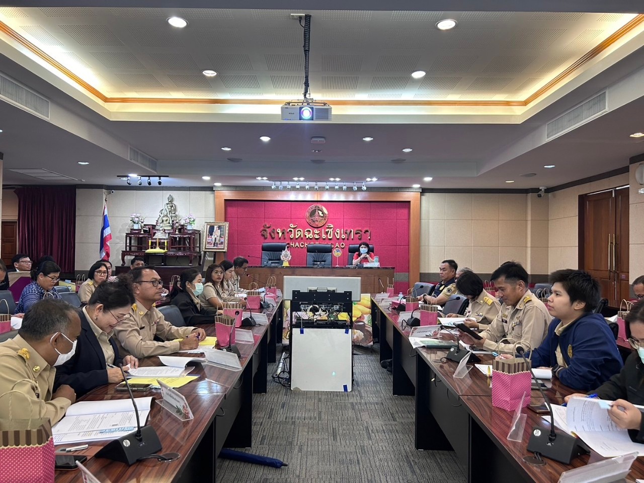 ส.ป.ก.ฉะเชิงเทรา จัดการประชุมคณะกรรมการปฏิรูปที่ดินจังหวัดฉะเชิงเทรา ครั้งที่ 1/2567