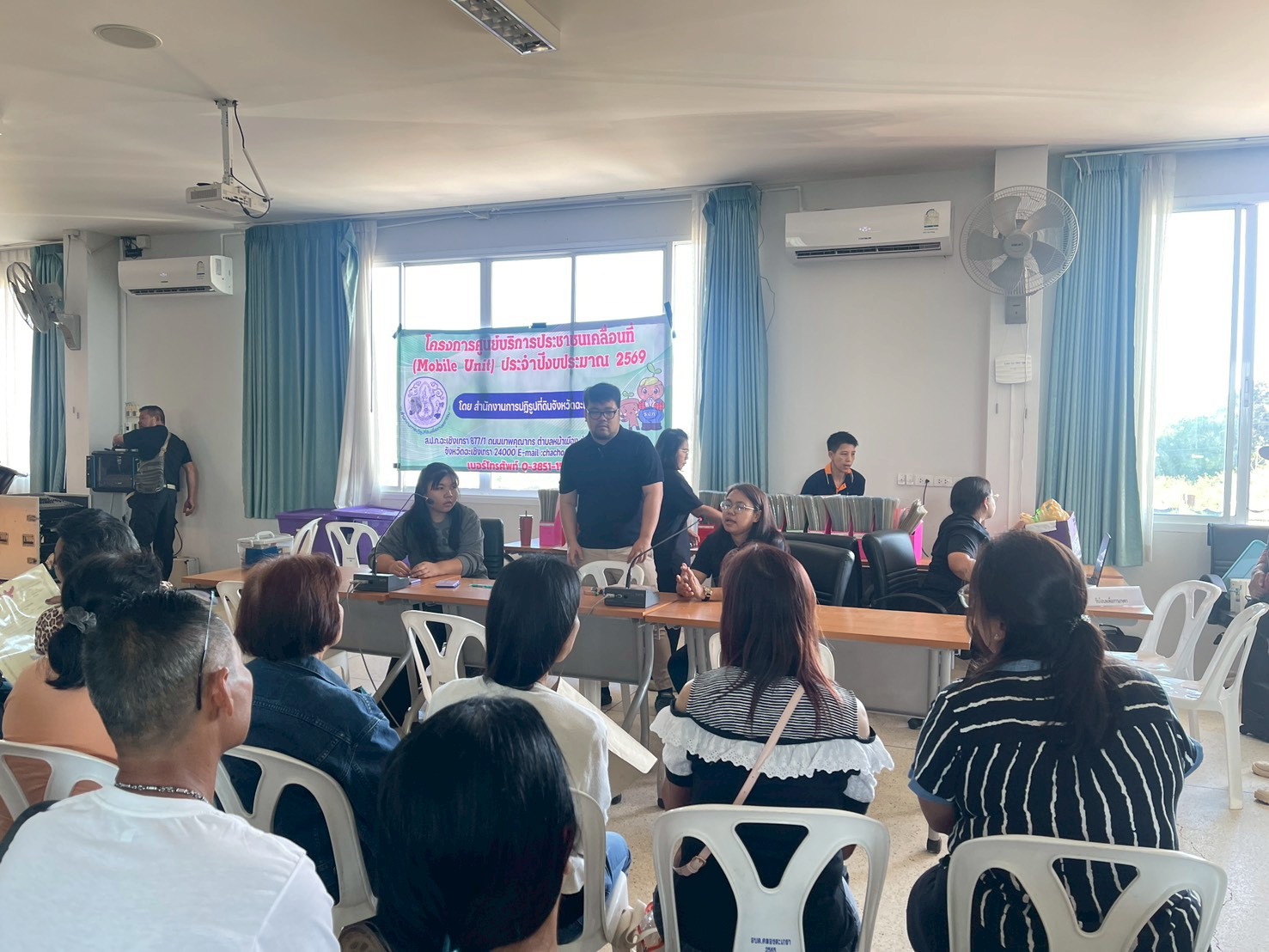 ส.ป.ก.ฉะเชิงเทรา ออกหน่วยบริการศูนย์บริการประชาชนเคลื่อนที่ (Mobile Unit) ประจำปีงบประมาณ 2569