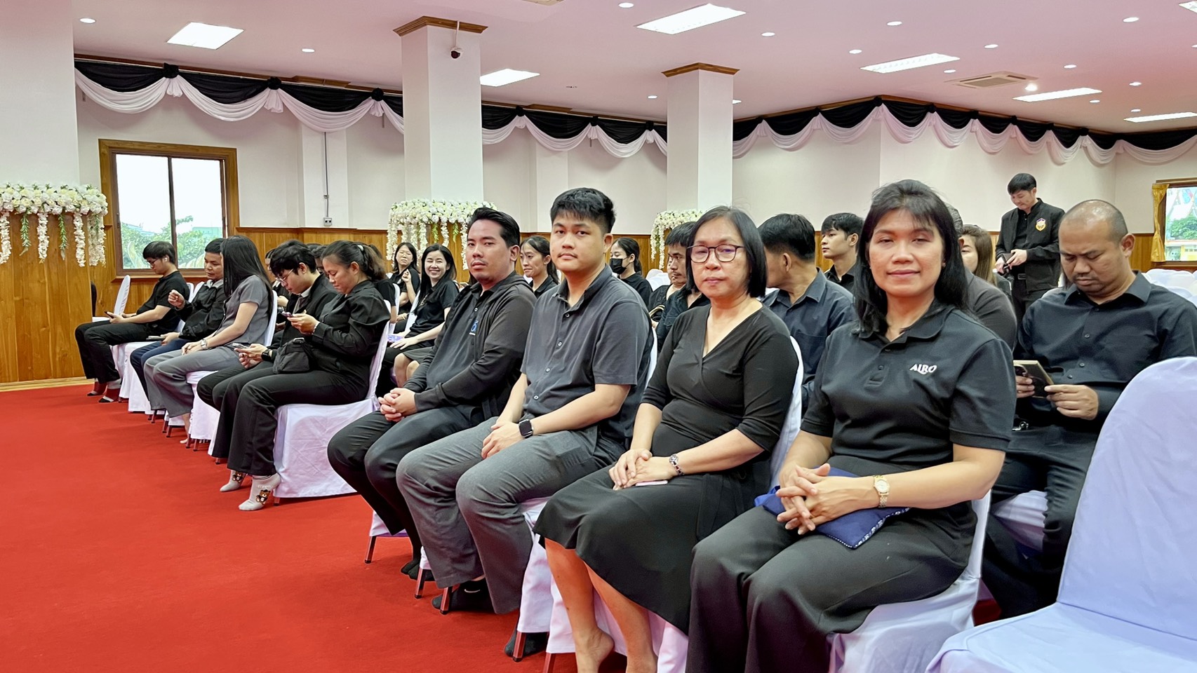 title - ส.ป.ก.ฉะเชิงเทรา ร่วมพิธีบำเพ็ญกุศลสวดพระอภิธรรมถวายพระราชกุศลแด่พระบรมศพ สมเด็จพระนางเจ้าสิริกิติ์ พระบรมราชินีนาถฯ และสมเด็จพระเจ้าลูกเธอ เจ้าฟ้าพัชรกิติยาภา นเรนทิราเทพยวดีฯ