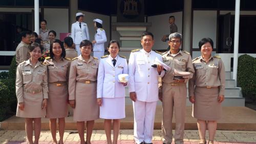 ส.ป.ก.ฉะเชิงเทรา เข้าร่วมพิธีวันที่ระลึกพระบาทสมเด็จพระนั่งเกล้าเจ้าอยู่หัว พระมหาเจษฎาราชเจ้า และพิธีวันข้าราชการพลเรือน ประจำปี 2562