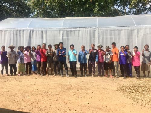 สำนักงานการปฏิรูปที่ดินจังหวัดฉะเชิงเทรา ดำเนินการรอบรมเชิงปฏิบัติการ โครงการระบบส่งเสริมการเกษตรแบบแปลงใหญ่พืชผักตำบลท่ากระดาน อ.สนามชัยเขต จ.ฉะเชิงเทรา