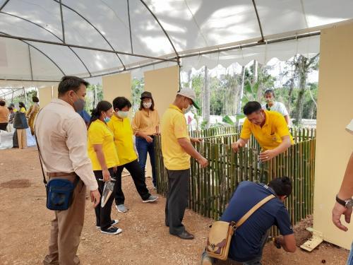 สำนักงานการปฎิรูปที่ดินฉะเชิงเทรา ร่วมจัดเตรียมงานนิทรรศการเพื่อรับเสด็จ สมเด็จพระเจ้าลูกเธอ เจ้าฟ้าพัชรกิติยาภา นเรนทิราเทพยวดี กรมหลวงราชสาริณีสิริพัชร มหาวัชรราชธิดา ณ บริเวณโครงการอนุรักษ์ฟื้นฟูแหล่งน้ำช้างป่าบ้านนายาว (อ่างวราวุธ) 