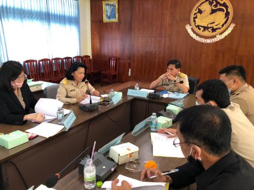 สำนักงานการปฏิรูปที่ดินจังหวัดฉะเชิงเทรา จัดประชุมคณะอนุกรรมการปฏิรูปที่ดิน อำเภอสนามชัยเขต