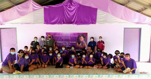 สำนักงานการปฏิรูปที่ดินจังหวัดฉะเชิงเทรา ดำเนินโครงการอนุรักษ์พันธุกรรมพืชฯ ประจำปีงบประมาณ 2564 ณ โรงเรียนตำรวจตระเวนชายแดนบ้านนาอิสาน ตำบลท่ากระดาน อำเภอสนามชัยเขต จังหวัดฉะเชิงเทรา