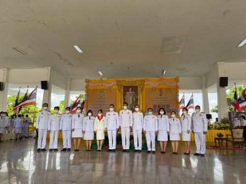 สำนักงานการปฏิรูปที่ดินจังหวัดฉะเชิงเทรา ร่วมพิธีถวายพระราชสักการะพระบาทสมเด็จพระบรมชนกาธิเบศร มหาภูมิพลอดุลยเดชมหาราช บรมนาถบพิตร “พระบิดาแห่งมาตรฐานการช่างไทย”