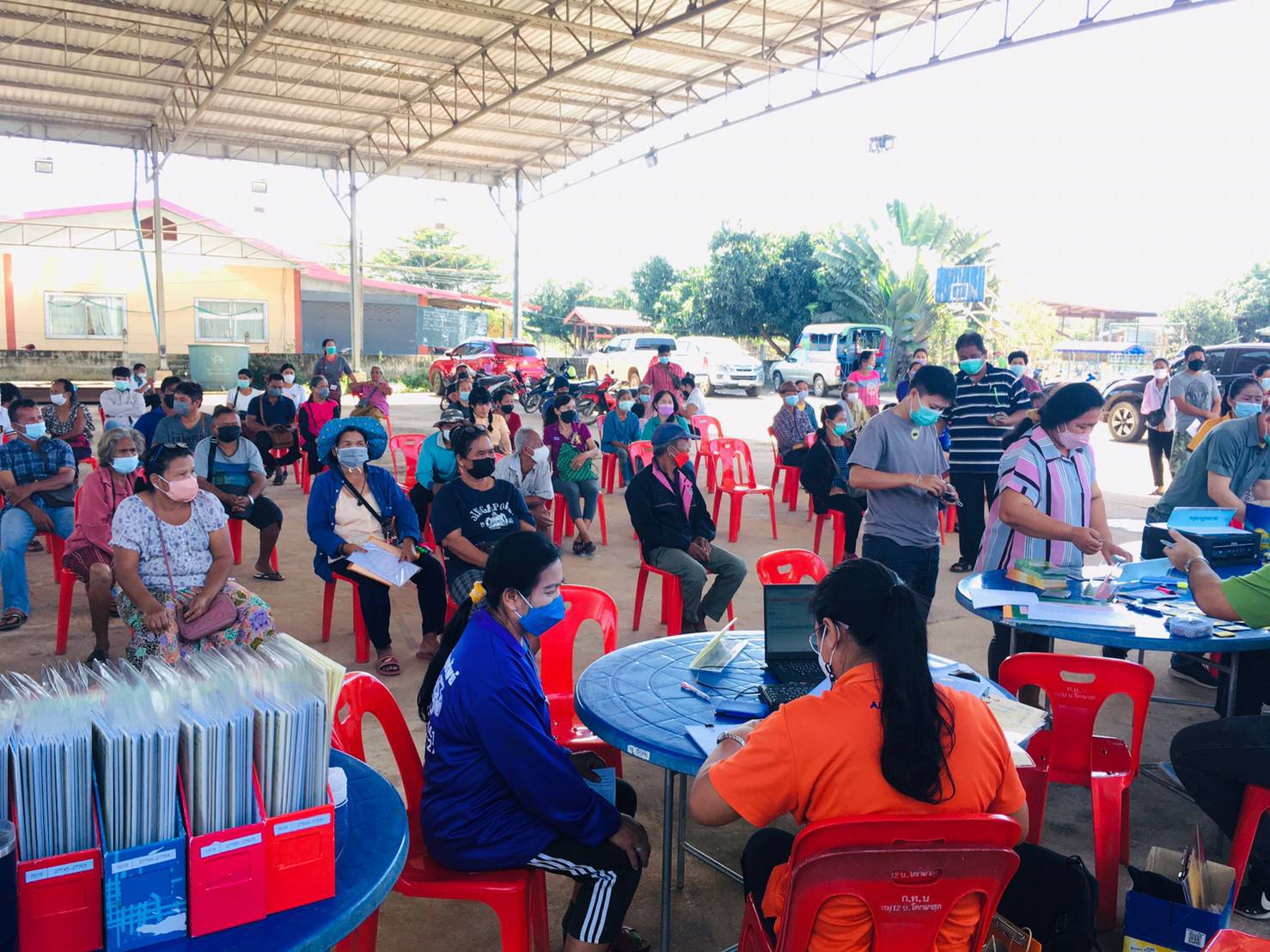 ส.ป.ก.ฉะเชิงเทรา ออกให้บริการตามโครงการศูนย์บริการประชาชนเคลื่อนที่  (Mobile Unit) ครั้งที่ 2 ประจำปีงบประมาณ 2566 