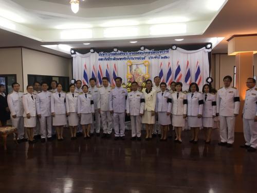 นายเกรียงศักดิ์  ภู่เกตุ  ปฏิรูปที่ดินจังหวัดชัยนาท เข้าร่วมงานพิธี  “วันพระบาทสมเด็พระพุทธยอดฟ้าจุฬาโลกมหาราช และวันที่ระลึกมหาจักรีบรมราชวงศ์” 