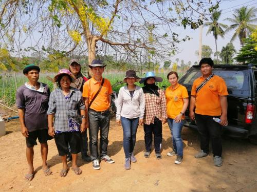 ปฏิรูปที่ดินจังหวัดชัยนาท ลงพื้นที่ตรวจเยี่ยมเกษตรกรและร่วมดำเนินการสำรวจรังวัดปรับปรุงแผนที่ฯ