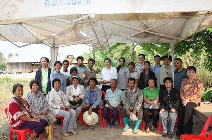 ผู้ตรวจราชการกระทรวงเกษตรและสหกรณ์ เขต 2 ตรวจเยี่ยมดูงานศูนย์เรียนรู้เศรษฐกิจพอเพียงชุมชน(ศูนย์หลัก) ศูนย์เรียนรู้เศรษฐกิจพอเพียงเกษตรกรรุ่นใหม่  