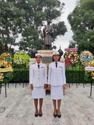 ส.ป.ก.ชัยนาท เข้าร่วมพิธีวางพวงมาลาถวายสักการะพระราชานุสาวรีย์ พระบรมราชชนก