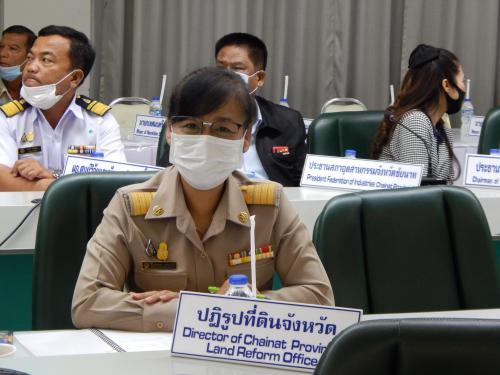 ส.ป.ก.ชัยนาท เข้าร่วมประชุมประจำเดือนคณะกรมการจังหวัด ครั้งที่ 8/2563