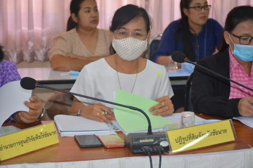 ส.ป.ก.ชัยนาท เข้าร่วม ประชุมคณะกรรมการอำนวยการขับเคลื่อนงานนโยบายสำคัญและการแก้ไขปัญหาการเกษตรระดับจังหวัดฯ คร้ังที่ 7/2563