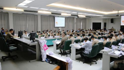 ส.ป.ก.ชัยนาท เข้าร่วมประชุมกรมการจังหวัด คร้ังที่ 10/2563