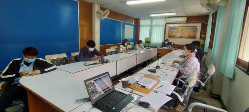 ส.ป.ก.ชัยนาท เข้าร่วมประชุมทางไกลออนไลน์ผ่านเครือข่ายอินเตอร์เน็ต (Web Conference)