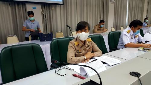 ส.ป.ก.ชัยนาท เข้าร่วมประชุมศูนย์ปฏิบัติการควบคุมโรคจังหวัดชัยนาท ฯ คร้ังที่ 17