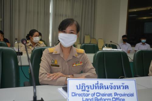 ส.ป.ก.ชัยนาท เข้าร่วมประชุมกรมการจังหวัด คร้ังที่ 2/2564 ประจำเดือนกุมภาพันธ์