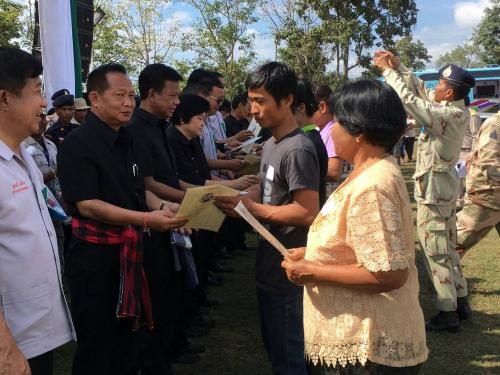 ปฏิบัติงานโครงการจังหวัดเคลื่อนที่ จังหวัดชัยภูมิ ประจำเดือนพฤศจิกายน2559