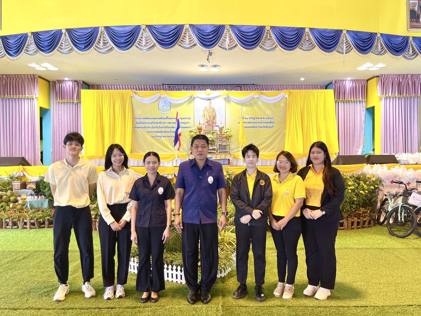 ส.ป.ก.จันทบุรี เข้าร่วมโครงการคลินิกเกษตรเคลื่อนที่ ในพระราชานุเคราะห์ สมเด็จพระบรมโอรสาธิราชฯ สยามมกุฎราชกุมาร ประจำปีงบประมาณ พ.ศ. 2568