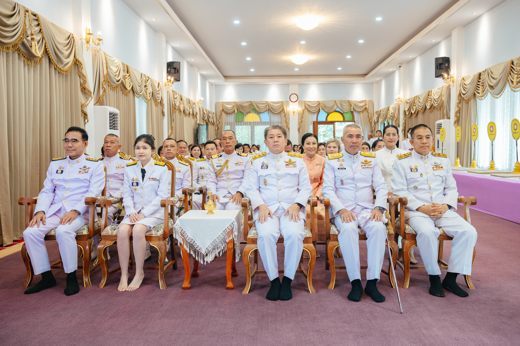 พิธีเจริญพระพุทธมนต์โครงการเฉลิมพระเกียรติสมเด็จพระเจ้าน้องนางเธอ เจ้าฟ้าจุฬาภรณวลัยลักษณ์ อัครราชกุมารี กรมพระศรีสวางควัฒน วรขัตติยราชนารี เนื่องในโอกาสวันคล้ายวันประสูติ 4 กรกฎาคม