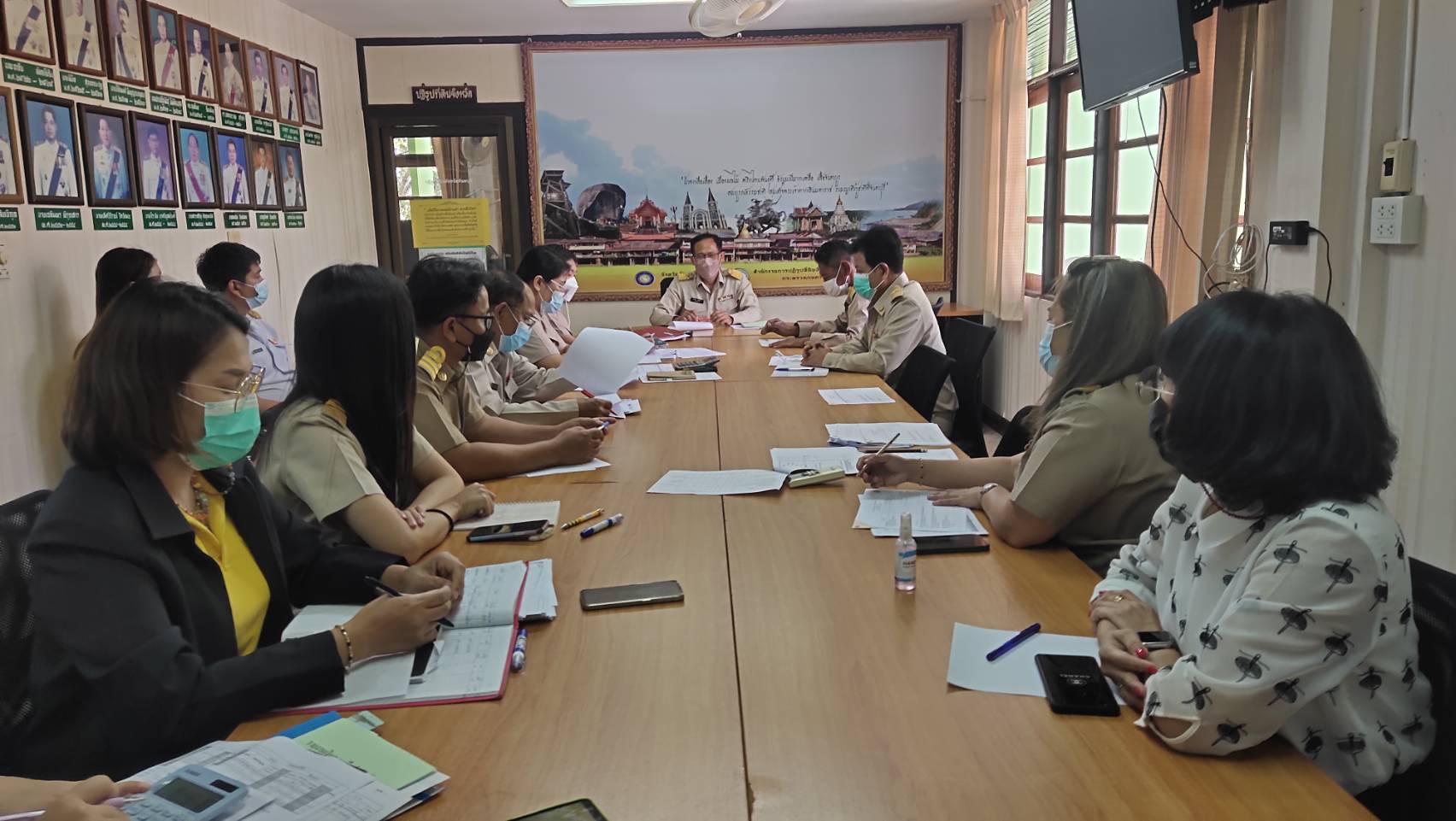 ประชุมสำนักงาน ครั้งที่ 1/2565