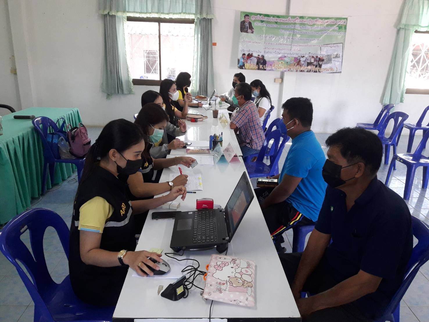 โครงการศูนย์บริการประชาชนเคลื่อนที่ในเขตปฏิรูปที่ดิน (Mobile Unit) ครั้งที่ 3/2565 