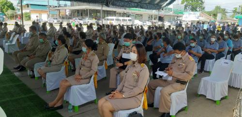 ร่วมตอนรับ ดร.สาธิต ปิตุเตชะ รัฐมนตรีช่วยว่าการกระทรวงสาธารณสุข และคณะ เดินทางตรวจราชการ ในพื้นที่อำเภอโป่งน้ำร้อน จังหวัดจันทบุรี