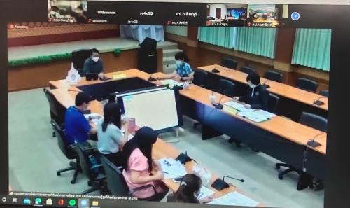 การประชุมชี้แจงแนวทางการดำเนินงานโครงการส่งเสริมการดำเนินงานอันเนื่องมาจากพระราชดำริประจำปีงบประมาณ พ.ศ. 2565