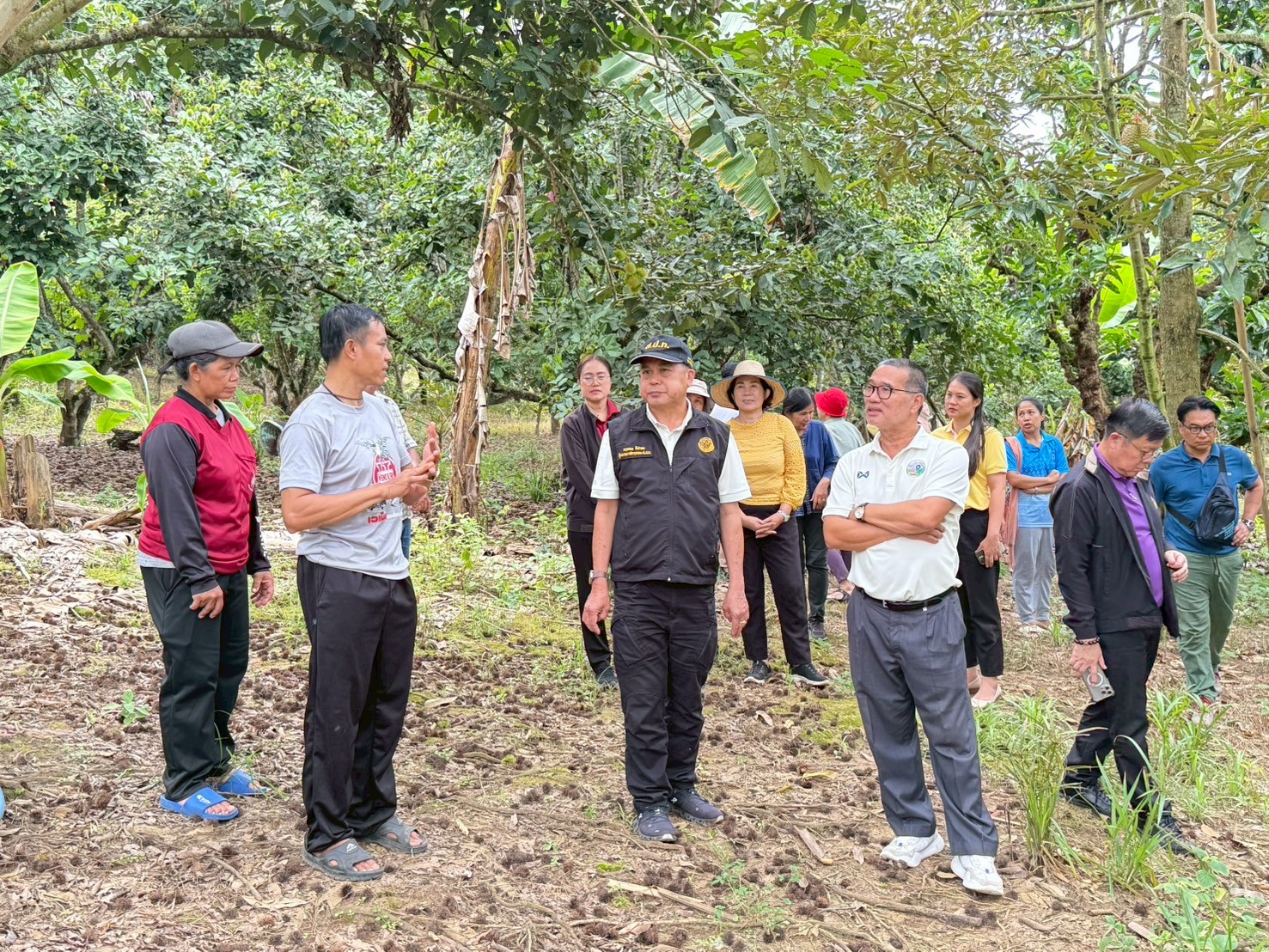 ผู้ตรวจราชการ ส.ป.ก. ลงพื้นที่ตรวจเยี่ยมโครงการพัฒนาเกษตรกรรมยั่งยืนในเขตปฏิรูปที่ดิน