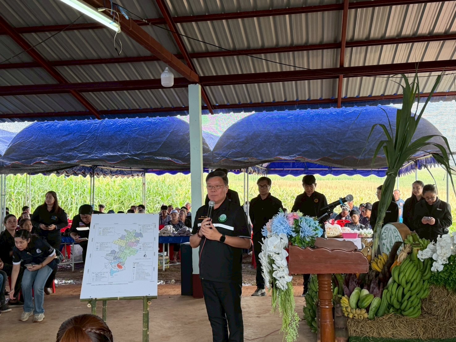 title - ส.ป.ก. ร่วมต้อนรับและติดตามการลงพื้นที่ตรวจราชการของรัฐมนตรีช่วยว่าการกระทรวงเกษตรและสหกรณ์