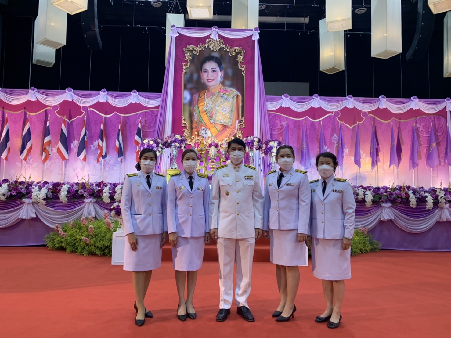ปฏิรูปที่ดินจังหวัดเชียงใหม่ ร่วมพิธีเนื่องในวันเฉลิมพระชนมพรรษาสมเด็จพระนางเจ้าฯ พระบรมราชินี 3 มิถุนายน 2565