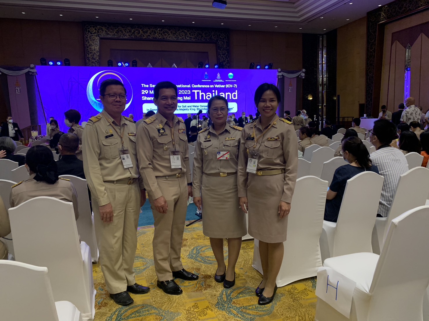 ส.ป.ก.เชียงใหม่ ร่วมการประชุมหญ้าแฝกนานาชาติ ครั้งที่ 7