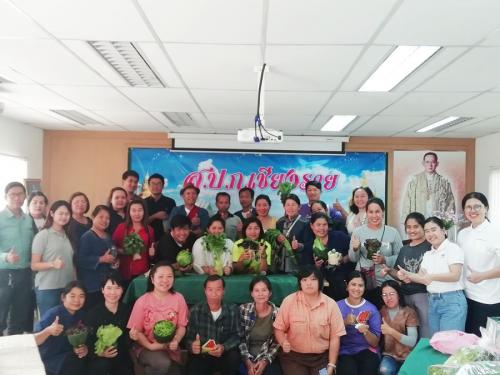 ส.ป.ก.เชียงราย จัดฝึกอบรมเกษตรกรในโครงการเกษตรอินทรีย์ หลักสูตร การแปรูป การเพิ่มมูลค่าผลผลิต การเชื่อมโยงเครือข่าย และการตลาด กลุ่มขั้นที่ 2 พัฒนากลุ่มเดิม 