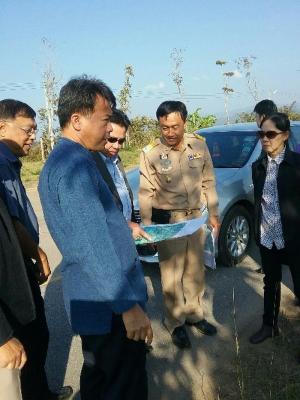 รองเลขาธิการ ส.ป.ก. ลงพื้นที่ติดตามความก้าวหน้าในการจัดหาพื้นที่เขตปฏิรูปที่ดินตำบลบ้านแซว อำเภอเชียงแสน จังหวัดเชียงราย เพื่อใช้เป็นพื้นที่พัฒนาเศรษฐกิจพิเศษ 