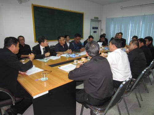 ประชุมแนวทางปฏิบัติงานในพื้นที่ยึดคืน