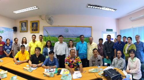 โครงการการพัฒนาศักยภาพเกษตรกรในเขตปฏิรูปที่ดิน   หลักสูตร “การพัฒนาผู้แทนเกษตรกรในเขตปฏิรูปที่ดินระดับจังหวัด”