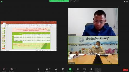 การประชุมคณะกรรมการปฏิรูปที่ดินจังหวัดชลบุรี ครั้งที่ 2/2564