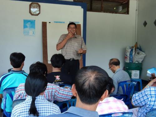 กิจกรรมอบรมหลักสูตร การปรับปรุงบำรุงดิน การอนุรักษ์ดินและน้ำ แก่เกษตรกรในพื้นที่ตำบลสลุย  