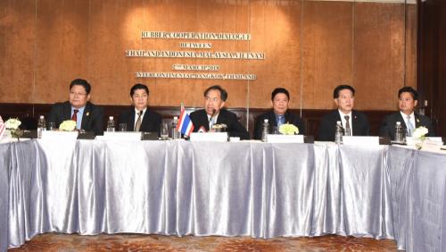4 ประเทศผู้ผลิตยางรายใหญ่ของโลกร่วมหารือติดตามมาตรการควบคุมโควตาส่งออก