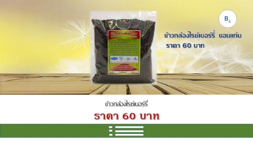 ข้าวกล้องไรซ์เบอร์รี่  ขอนแก่น