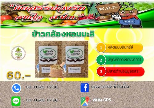 ข้าวกล้องหอมมะลิ แพร่