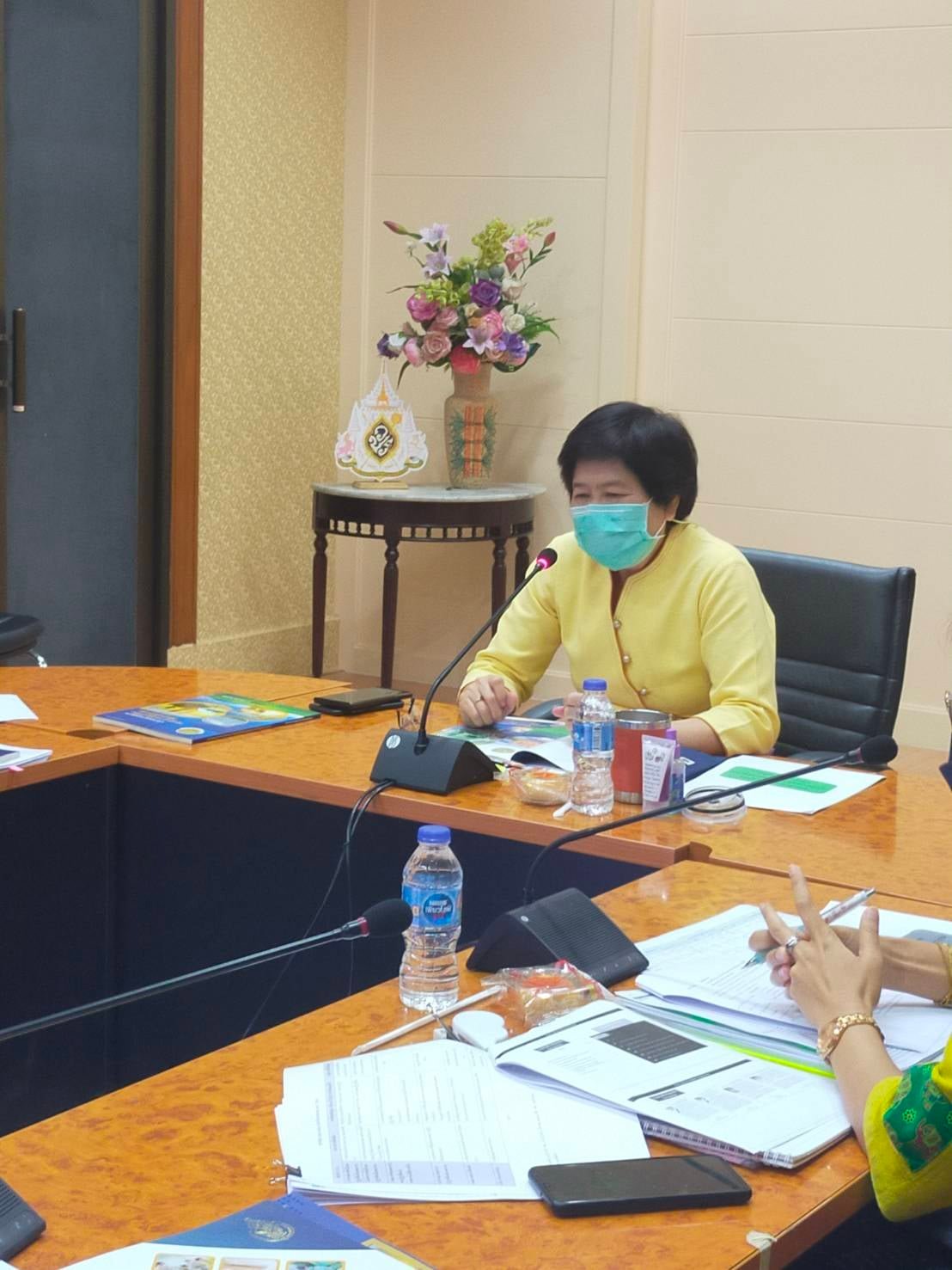 ประชุมคณะทำงานจัดทำรายงานผลการดำเนินงานกองทุนการปฏิรูปที่ดิน ประจำปีงบประมาณ 2564 ครั้งที่ 1/2565 