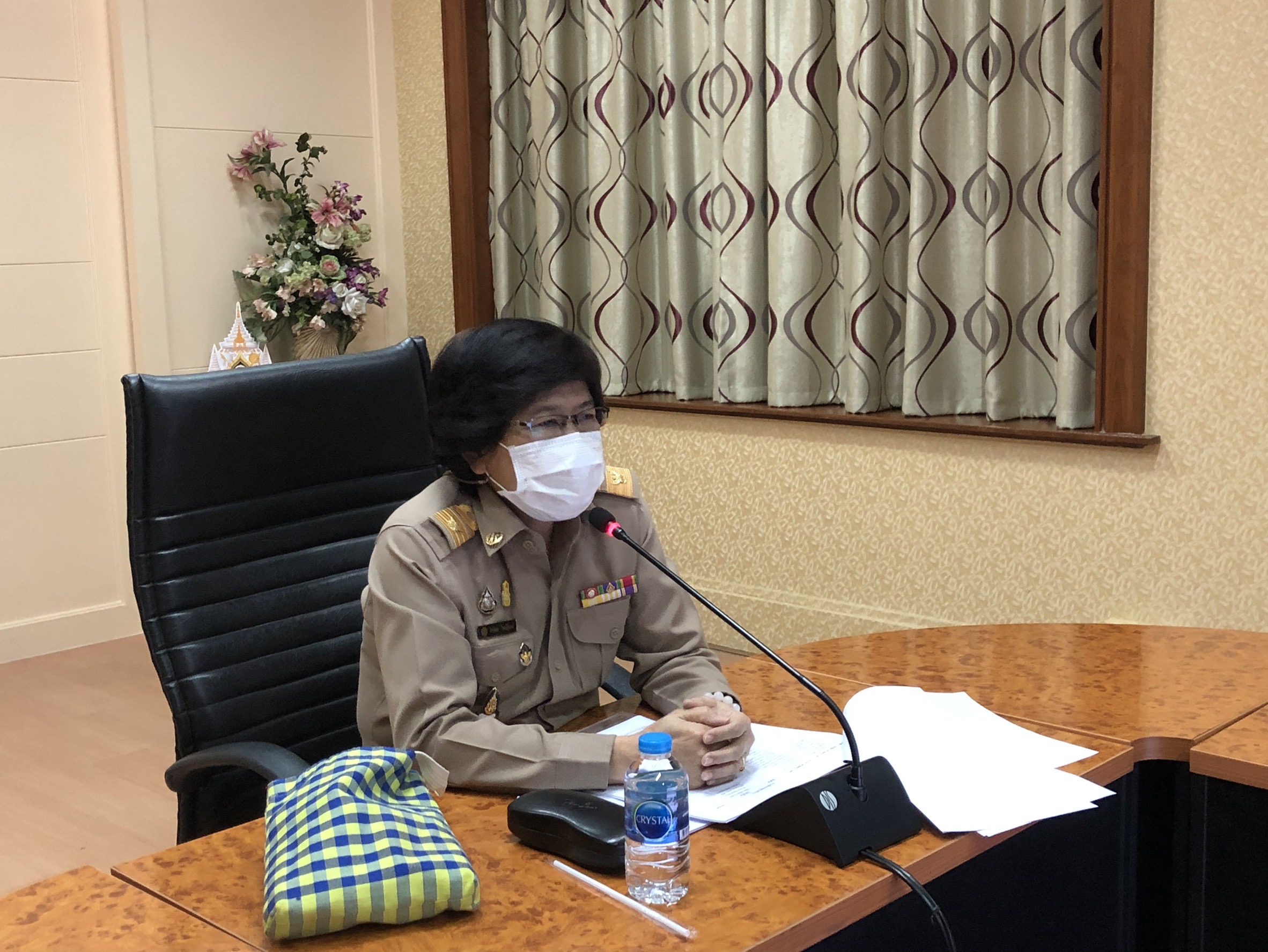 ประชุมโครงสร้างของสำนักบริหารกองทุน