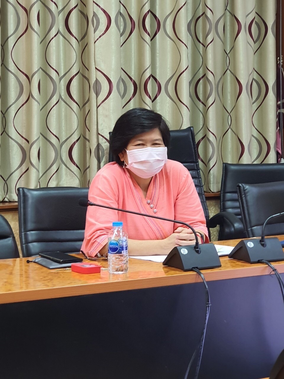 ประชุมการเปลี่ยนด้านความเชี่ยวชาญ ของตำแหน่งประเภทวิชาการ ระดับเชี่ยวชาญ ของสำนักบริหารกองทุน