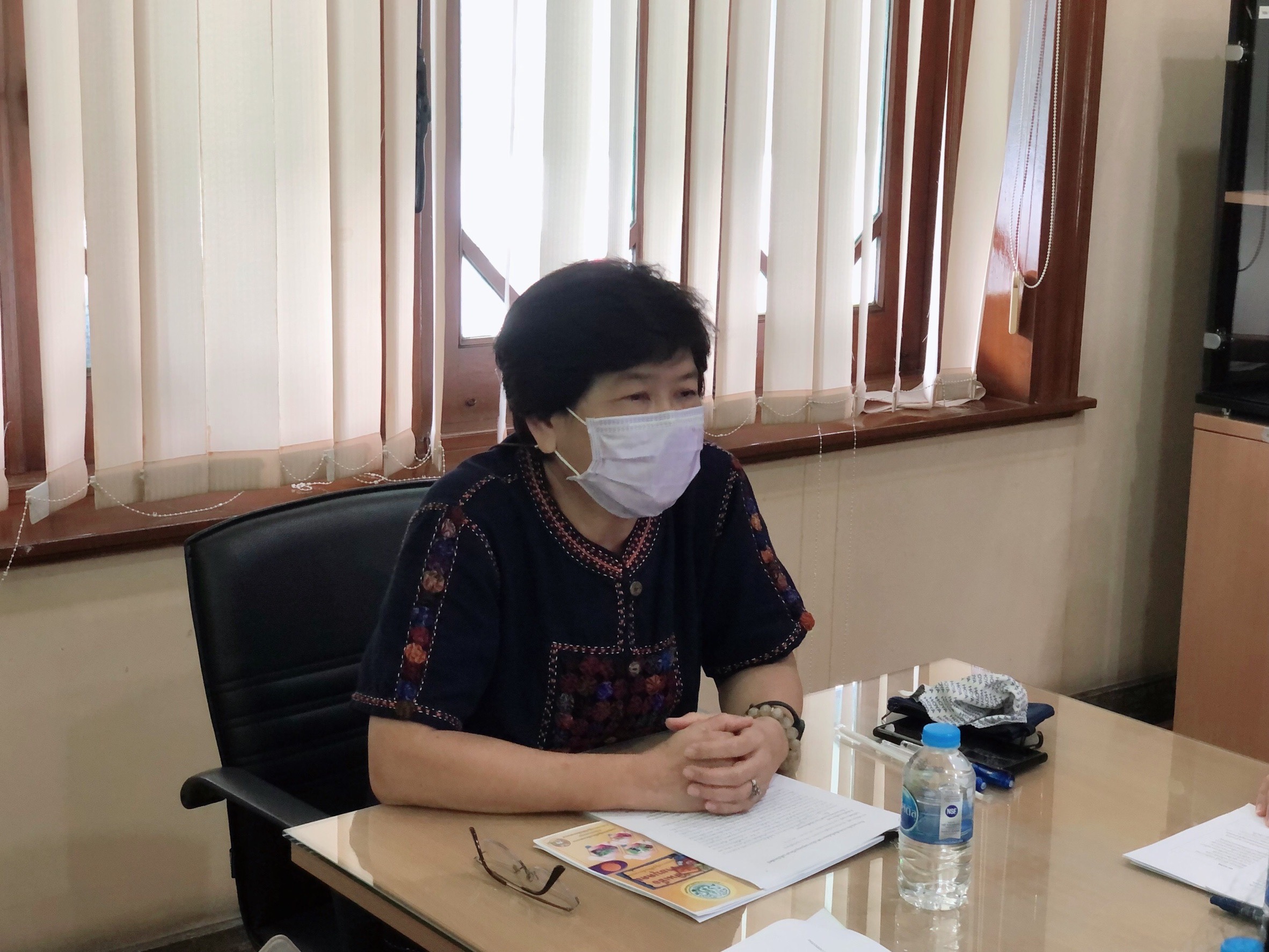ประชุมคณะทำงานการดำเนินงานส่งเสริมคุณธรรมของสำนักบริหารกองทุน
